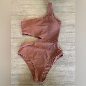 Cupshe Brown One Piece Swimsuit